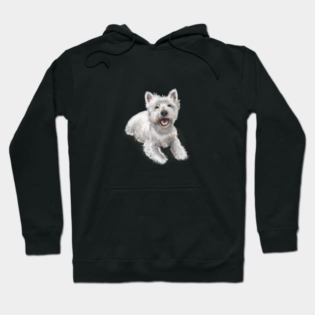 The West Highland Terrier Hoodie by Elspeth Rose Design